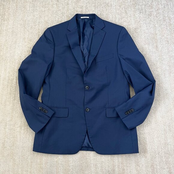 Alfani Slim Fit Blue Suit Jacket 40R - Picture 1 of 10